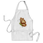 Creator's Canvas · Copper Brown Butterfly Aprons