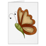 Creator's Canvas · Copper Brown Butterfly Greeting Cards