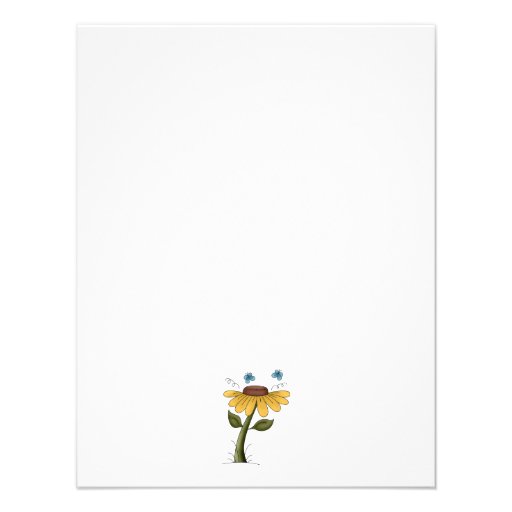 Creator's Canvas · Yellow Flower Personalized Invite