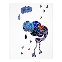 Creature from Outland Personalized Letterhead
