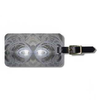 Creature of the Lake Silver Luggage Tags