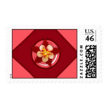Creciente colombiano de la flor franqueo
