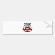 Credit Analyst ... Big Deal Bumper Sticker