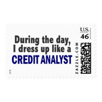 Credit Analyst During The Day Stamp