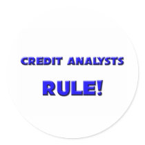 Credit Analysts Rule! stickers