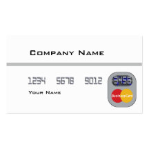 Credit Card (Blank) Business Card Template