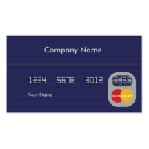 Credit Card Business Card