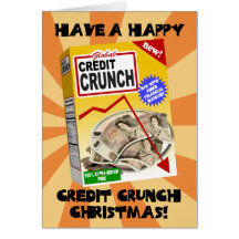 Credit Crunch Christmas card