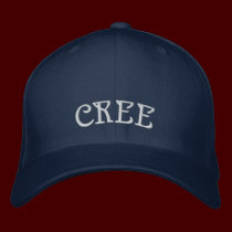 Cree Embroidered Baseball Cap First Nations Cap embroidered hats