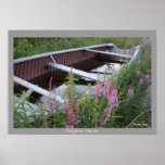 Cree Freighter Canoe - Chisasibi Québec  Posters