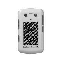 Cree su propio blanco intrépido de la caja de Blac Blackberry Protectores