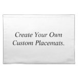 Cree su propio Placemats de encargo Manteles Individuales