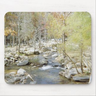 Creek at Chimney Rock mousepad