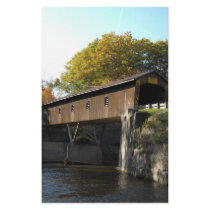 Creek Rd Bridge Ashtabula County Ohio stationery