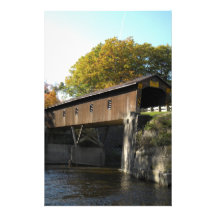 Creek Rd Bridge Ashtabula County Ohio Stationery