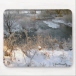 Creekside Winter Sunrise Mouse Mats