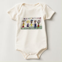 /Creeper Baby Clothes - Adoption Is Love t-shirts