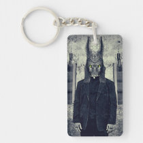 horror, cool, zombie, apocalyptic, creeping, death, science fiction, funny, illustration, plagues of egypt, religion, chaos, egyptian, egypt, keychain, [[missing key: type_aif_keychai]] with custom graphic design