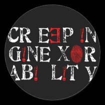 Creeping Inexorability stickers