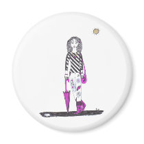 Creepy after the rain magnets by loudesigns Creepy after the rain magnets