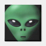 Creepy Alien Refrigerator Magnet