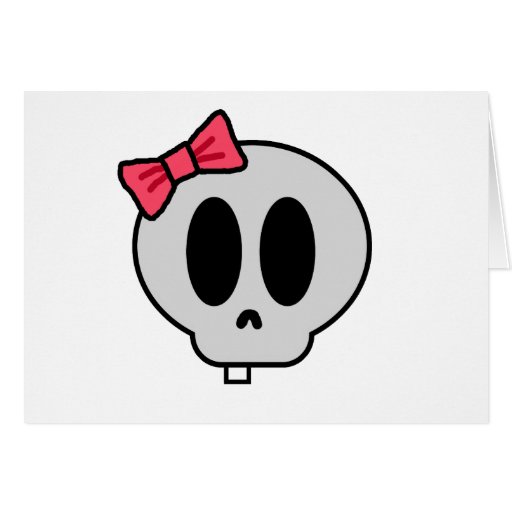 Creepy Baby Girl Greeting Card
