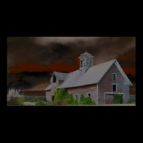 creepy barn posters