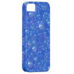 Creepy Blue Bubbles Retro Art iPhone 5 Case