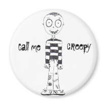 creepy boy, Call me, creepy magnets