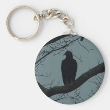 creepy buzzard key chains