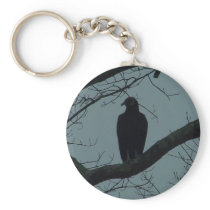creepy buzzard key chains