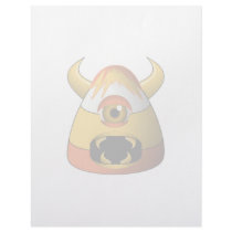 Creepy Candy Corn Angry Monster letterhead by mydeas Creepy Candy Corn Angry Monster letterhead