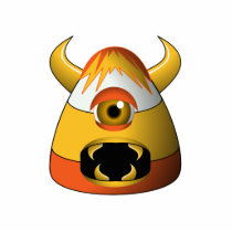 Creepy Candy Corn Angry Monster photo sculptures by mydeas Creepy Candy Corn Angry Monster photo sculptures
