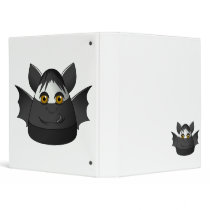 Creepy Candy Corn Bat Vinyl Binders