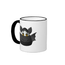 Creepy Candy Corn Bat Mugs
