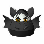 Creepy Candy Corn Bat Photo Cutouts