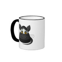 Creepy Candy Corn Cat Mugs