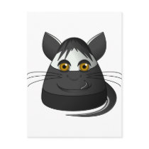 Creepy Candy Corn Cat Postcards