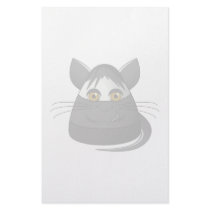 Creepy Candy Corn Cat stationery
