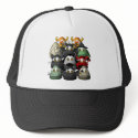 Creepy Candy Corn Creepies hats