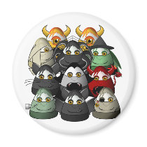 Creepy Candy Corn Creepies magnets