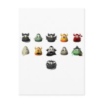 Creepy Candy Corn Creepies Rows Postcards