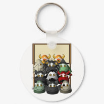 Creepy Candy Corn Creepies Sign keychains