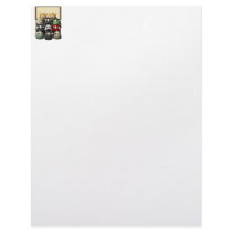 Creepy Candy Corn Creepies Sign letterhead