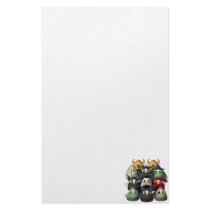 Creepy Candy Corn Creepies stationery