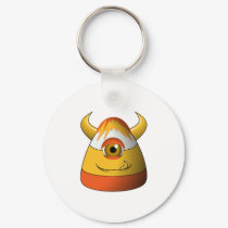 Creepy Candy Corn Cute Monster keychains