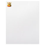 Creepy Candy Corn Cute Monster Letterhead Design
