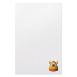 Creepy Candy Corn Cute Monster Custom Stationery
