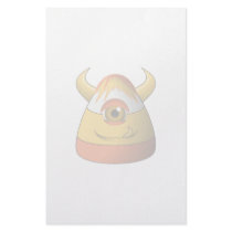 Creepy Candy Corn Cute Monster stationery