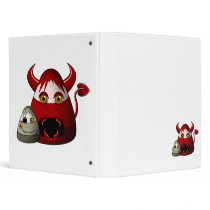 Creepy Candy Corn Devil And Zombie Binders